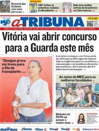 Capa do jornal A Tribuna 05/04/2024