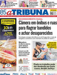 Capa do jornal A Tribuna 10/09/2024