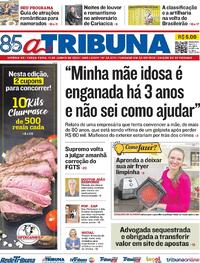 Capa do jornal A Tribuna 11/06/2024