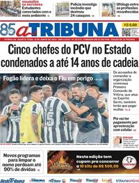 Capa do jornal A Tribuna 12/06/2024