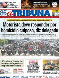 Capa do jornal A Tribuna 19/06/2024