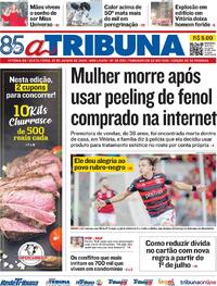 Capa do jornal A Tribuna 21/06/2024
