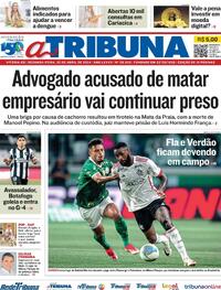 Capa do jornal A Tribuna 22/04/2024