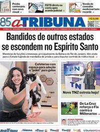 Capa do jornal A Tribuna 27/05/2024