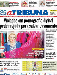 Capa do jornal A Tribuna 31/08/2024
