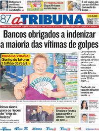 Capa do jornal A Tribuna 26/12/2025