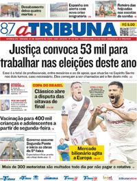 Capa A Tribuna 01/08/2026