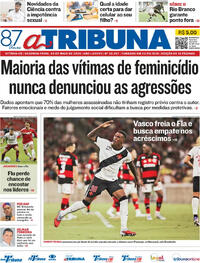 Capa do jornal A Tribuna 04/05/2026