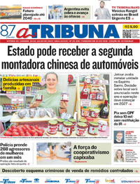 Capa A Tribuna 04/07/2026