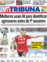 Capa Jornal A Tribuna