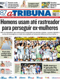 Capa A Tribuna 13/07/2026