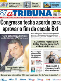 Capa A Tribuna 14/05/2026