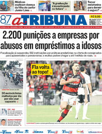 Capa A Tribuna 14/09/2026