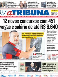 Capa A Tribuna 15/09/2026