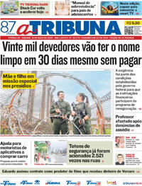 Capa A Tribuna 16/05/2026