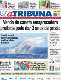 Capa Jornal A Tribuna