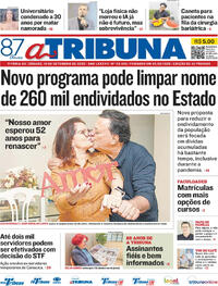 Capa Jornal A Tribuna