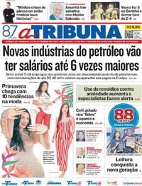 Capa Jornal A Tribuna