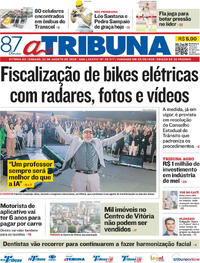 Capa A Tribuna 22/08/2026