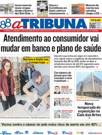 Capa Jornal A Tribuna