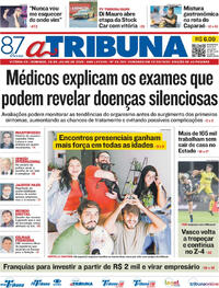 Capa Jornal A Tribuna