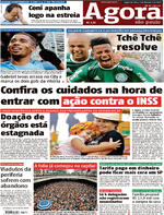 Capa do jornal Agora 06/02/2017