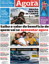 Capa do jornal Agora 01/12/2019