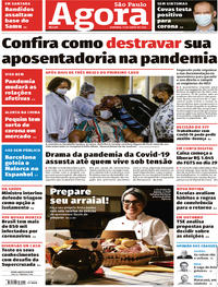 Capa do jornal Agora 14/06/2020