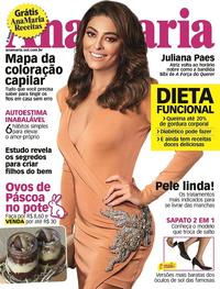 Capa da revista Ana Maria 05/04/2017