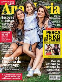 Capa da revista Ana Maria 10/05/2017