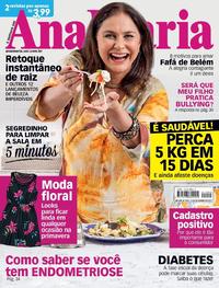 Capa da revista Ana Maria 20/09/2017