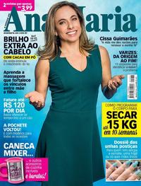 Capa da revista Ana Maria 26/04/2017