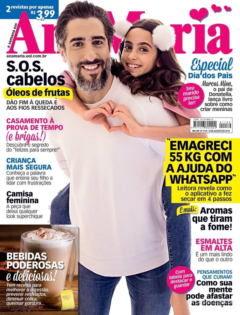 Capa da revista Ana Maria 08/08/2018