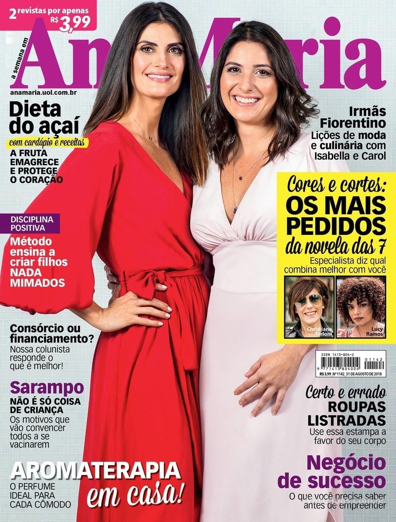 Capa da revista Ana Maria 29/08/2018