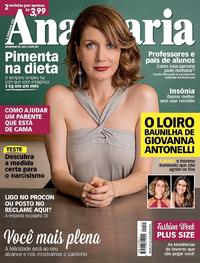 Capa da revista Ana Maria 18/04/2018