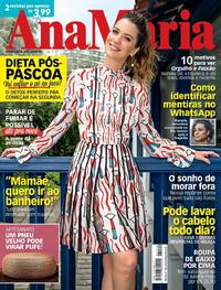Capa da revista Ana Maria 28/03/2018