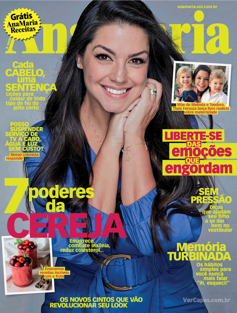 Capa da revista Ana Maria 07/09/2019
