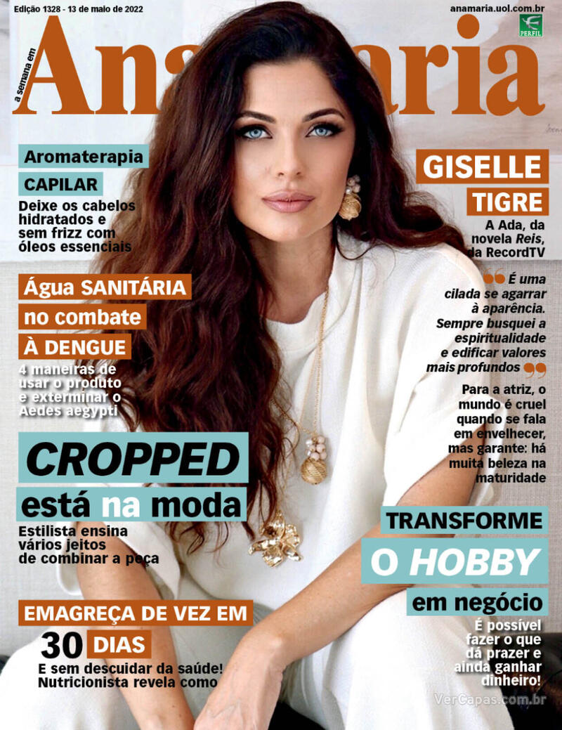 Capa da revista Ana Maria 09/05/2018