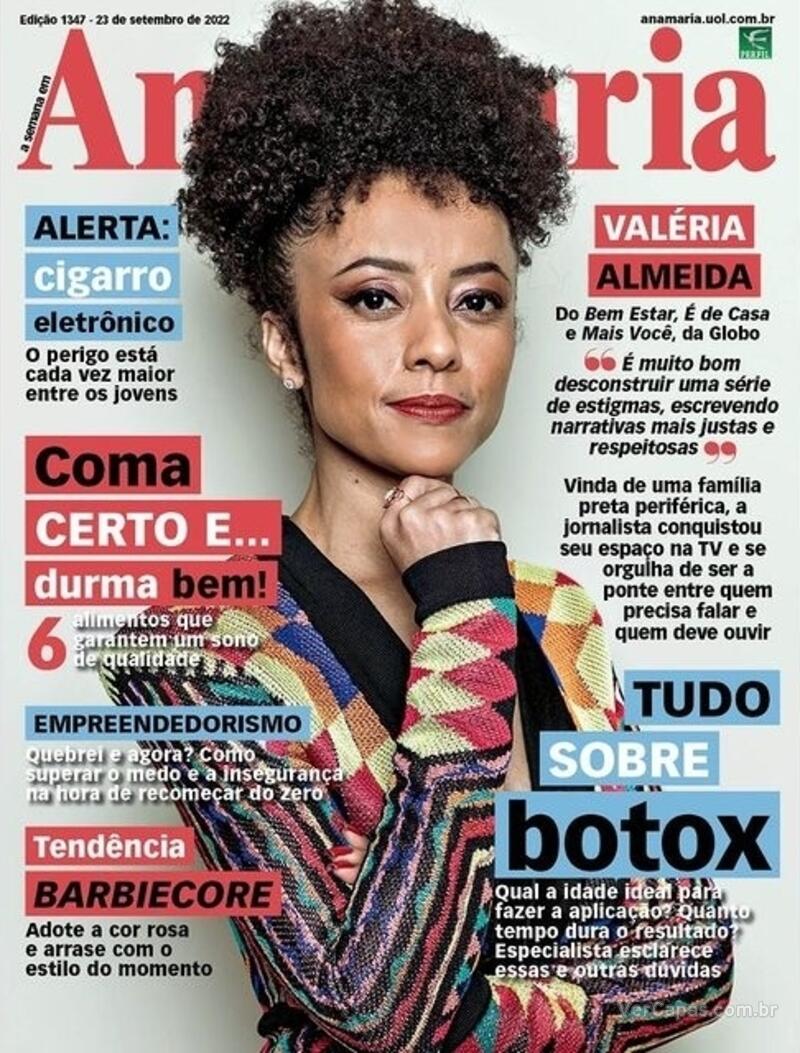 Capa Ana Maria Sexta,19 De Agosto De 2022