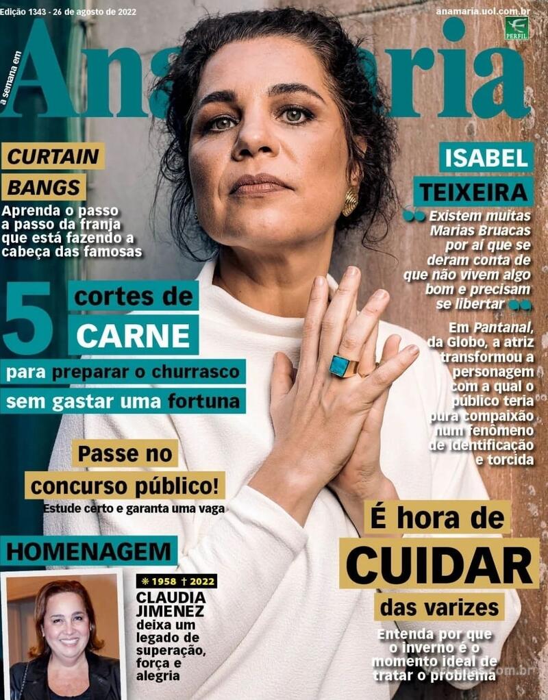 Capa Ana Maria Sexta,13 De Maio De 2022