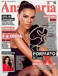 Capa da revista Ana Maria 19/08/2022