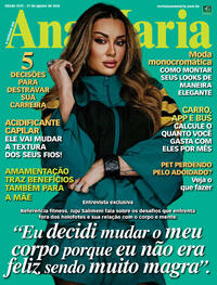 Capa da revista Ana Maria 21/08/2026