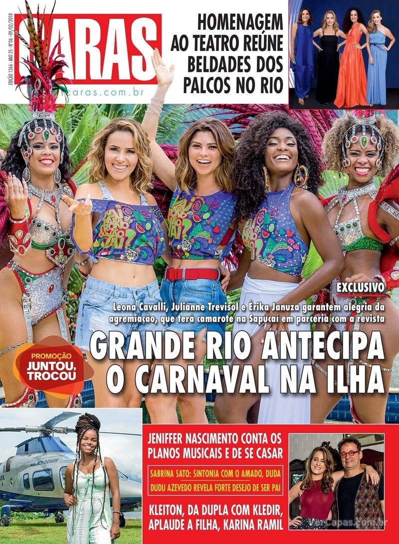 Capa da revista Caras 06/02/2018