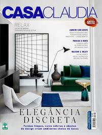 Capa da revista Casa Claudia 06/02/2018