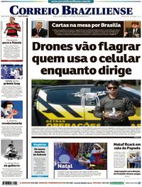 Capa do jornal Correio Braziliense 21/12/2017