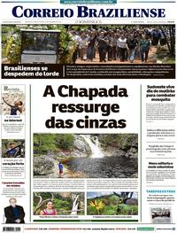 Capa do jornal Correio Braziliense 26/11/2017