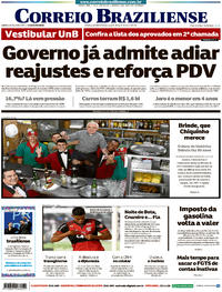 Capa do jornal Correio Braziliense 27/07/2017
