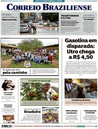 Capa do jornal Correio Braziliense 27/11/2017