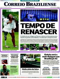 Capa do jornal Correio Braziliense 01/04/2018