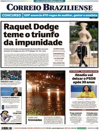 Capa do jornal Correio Braziliense 04/04/2018